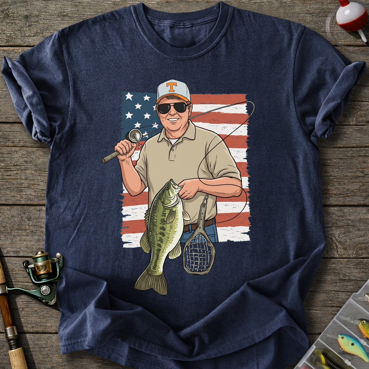 Bass Angler T-shirt