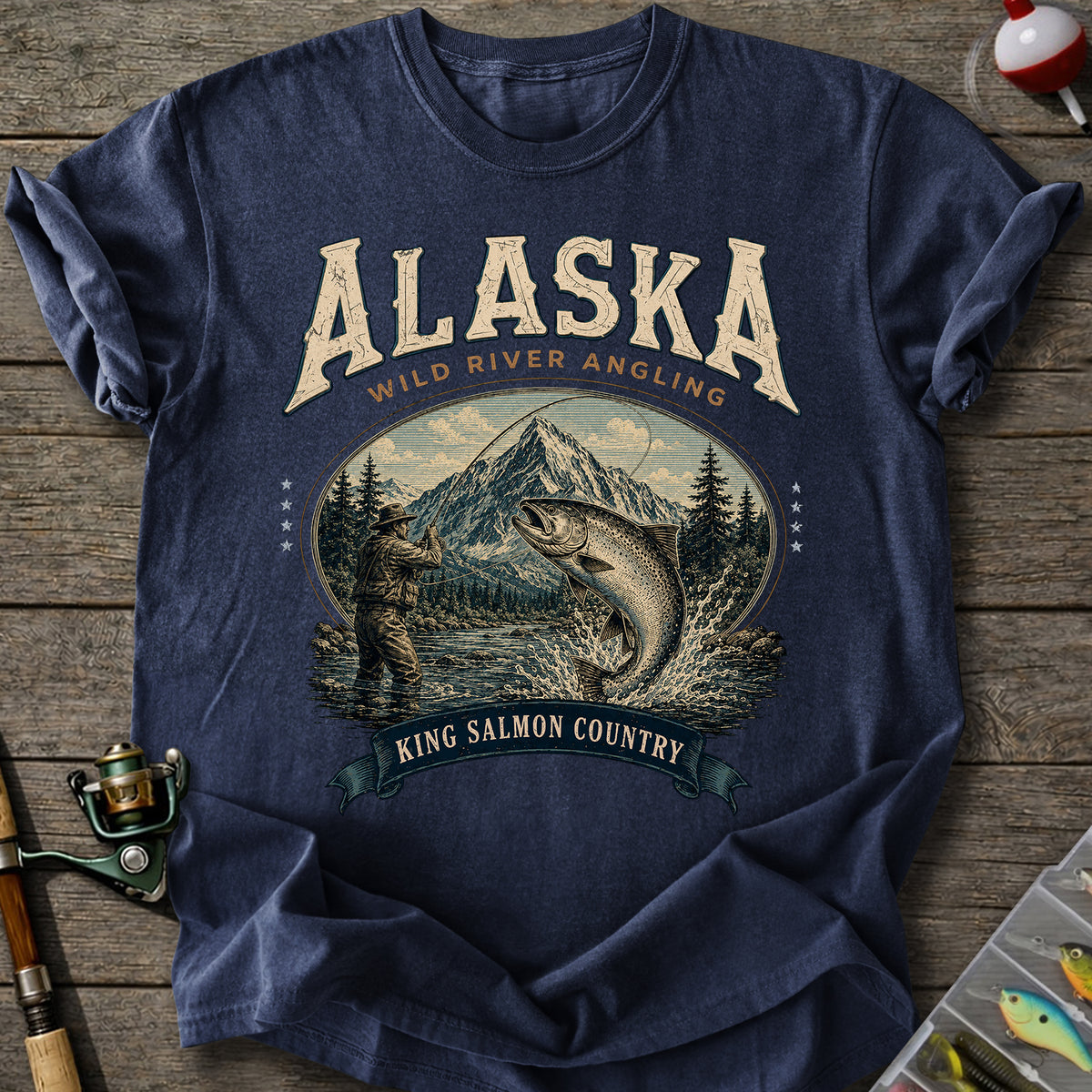 Alaska King Salmon T-Shirt