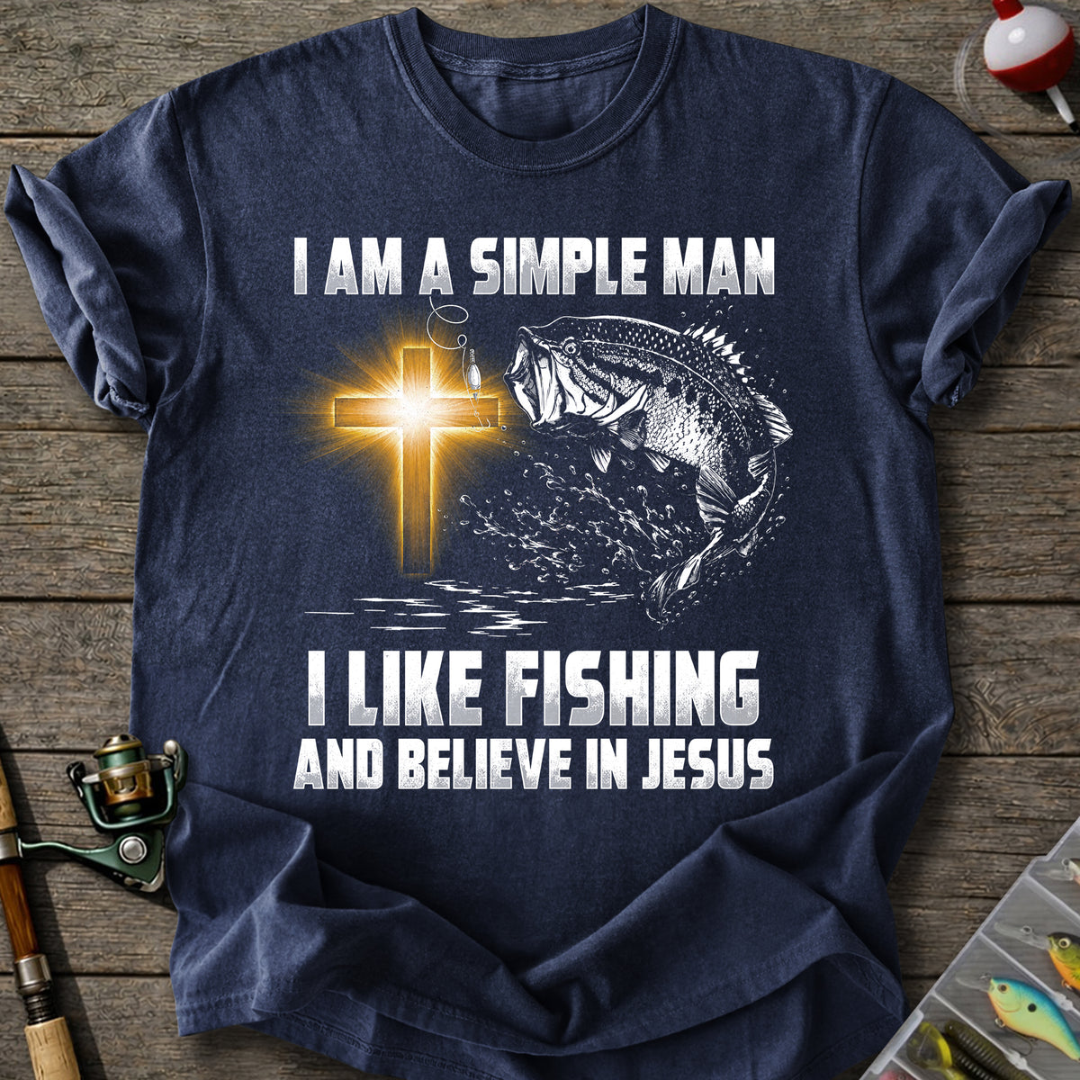 Simple Man Jesus T-Shirt