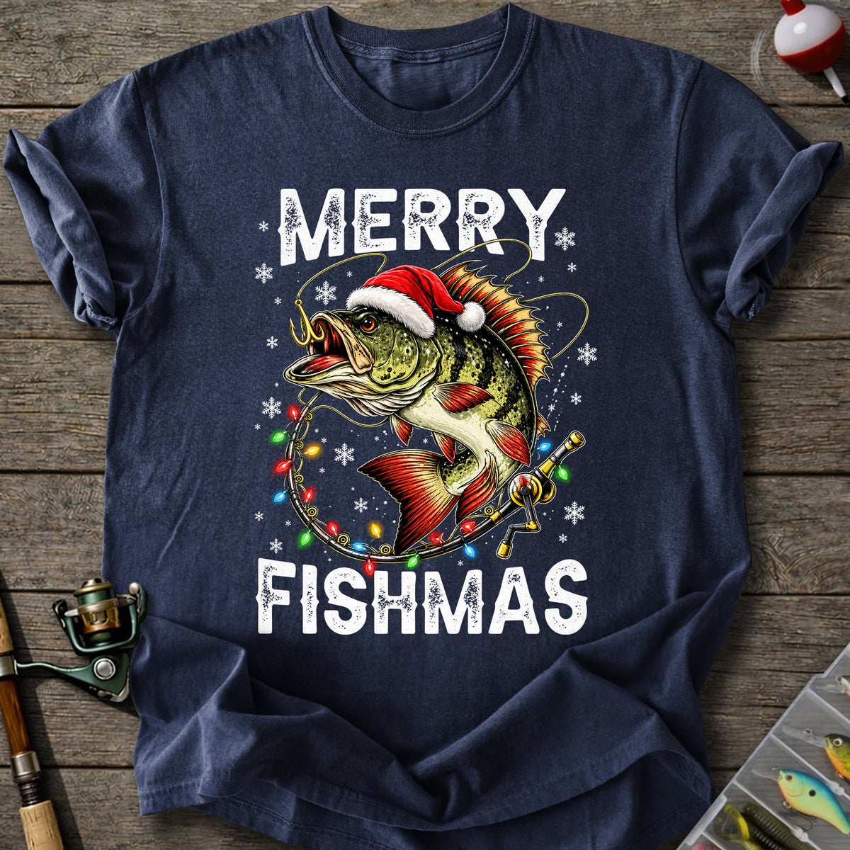 Merry Fishmas 2 T-Shirt