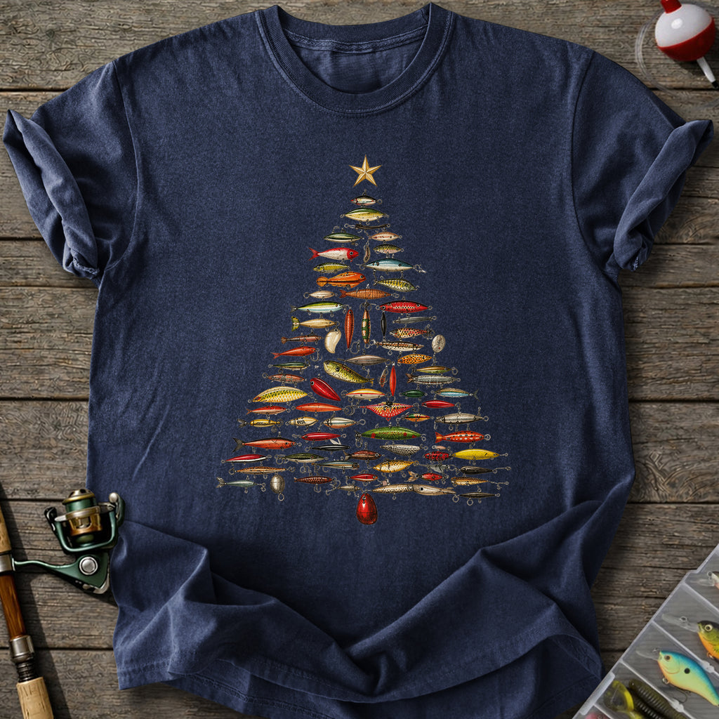 Christmas Lure Tree T-Shirt