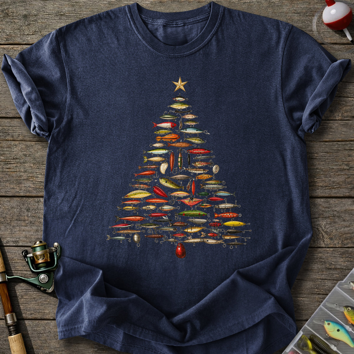 Christmas Lure Tree T-Shirt