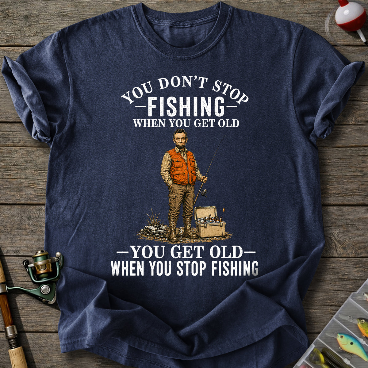 Lincoln Never Stops T-Shirt