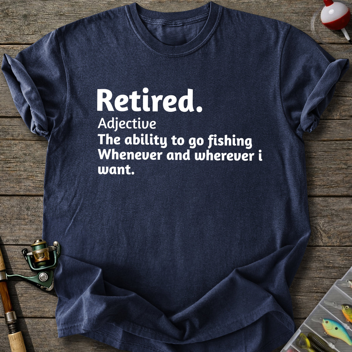 Retired Fishing T-shirt