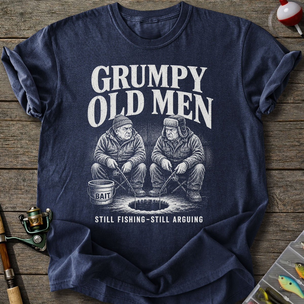 Grumpy Fishing Buddies T-Shirt