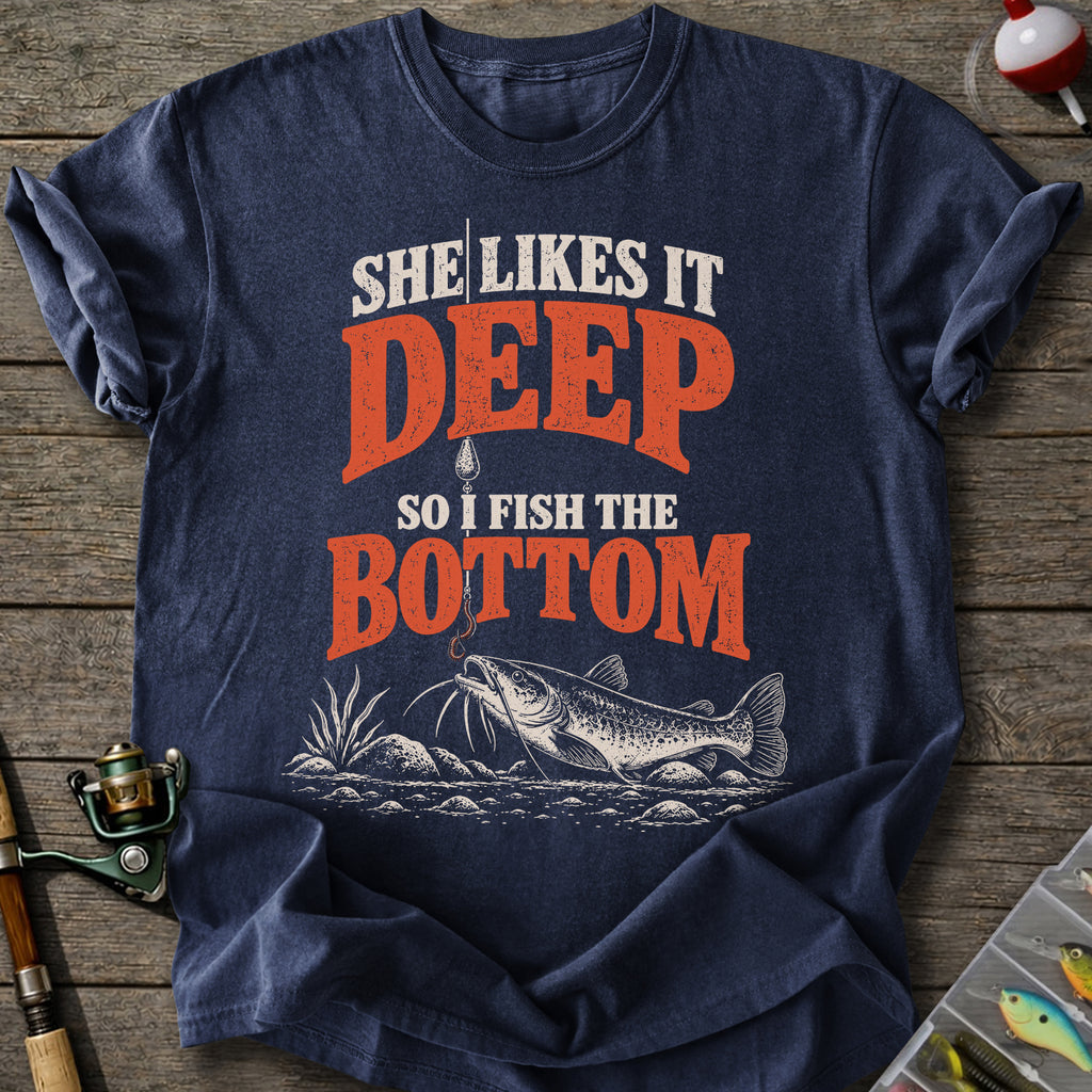 She Likes It Deep T-shirt