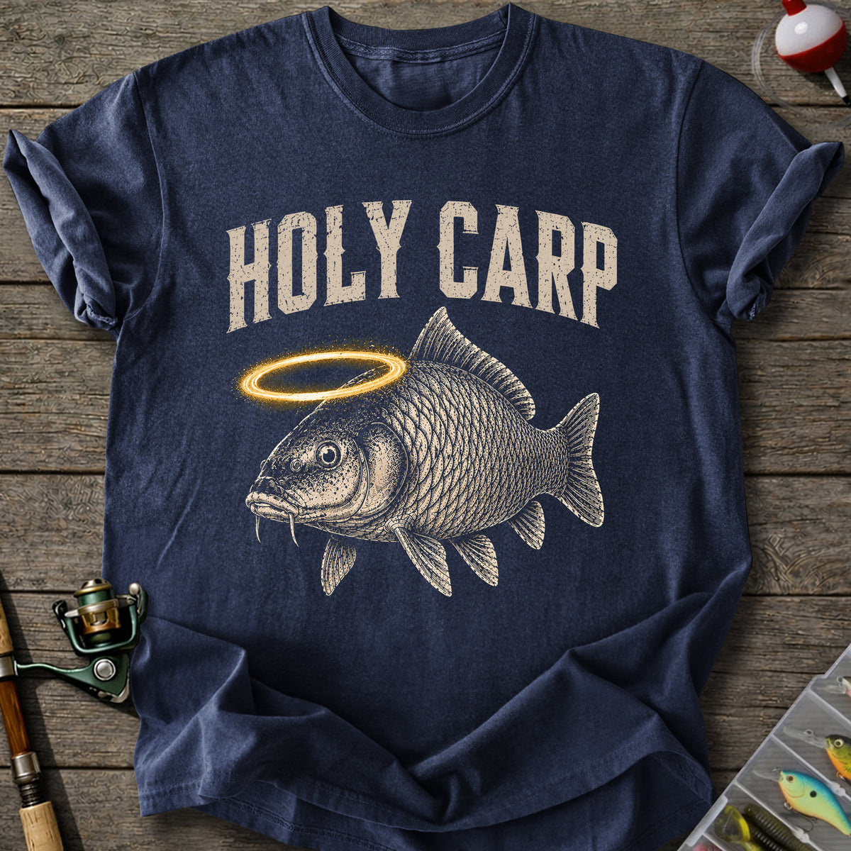 Holy Carp Fishing T-Shirt