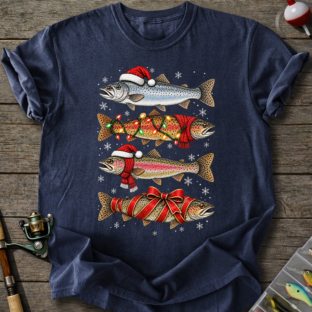 Christmas Trout T-Shirt