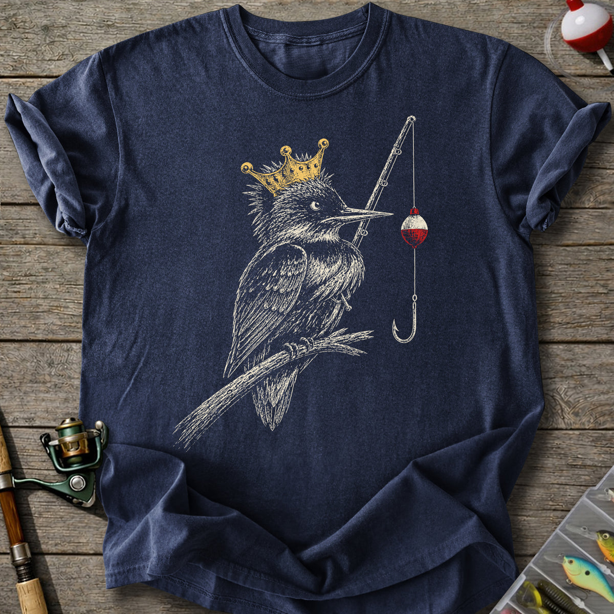 Kingfisher Fishing King T-Shirt