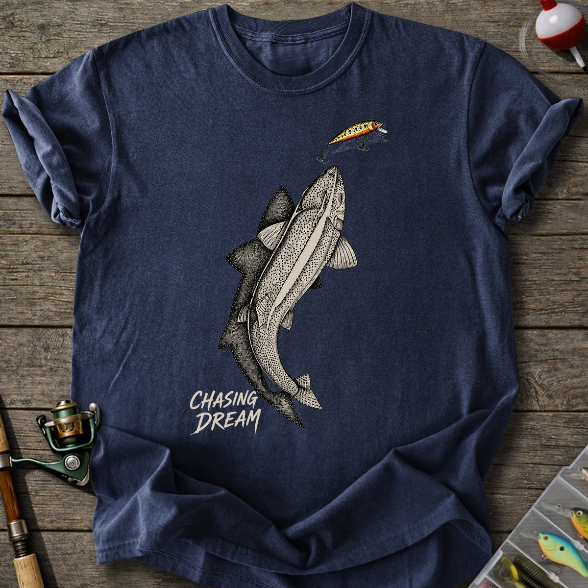 Lure Chasing Trout T-Shirt