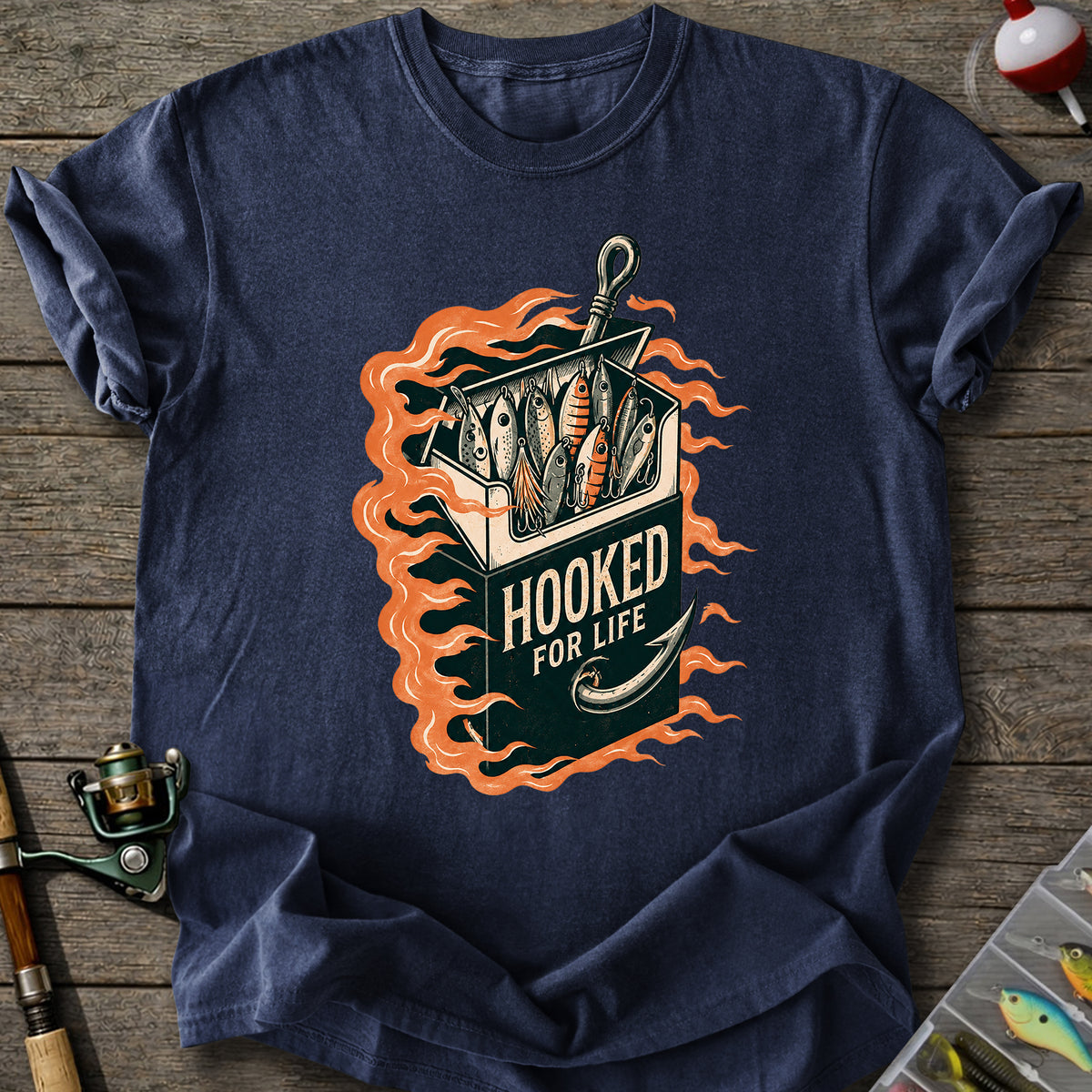 Hooked For Life T-Shirt