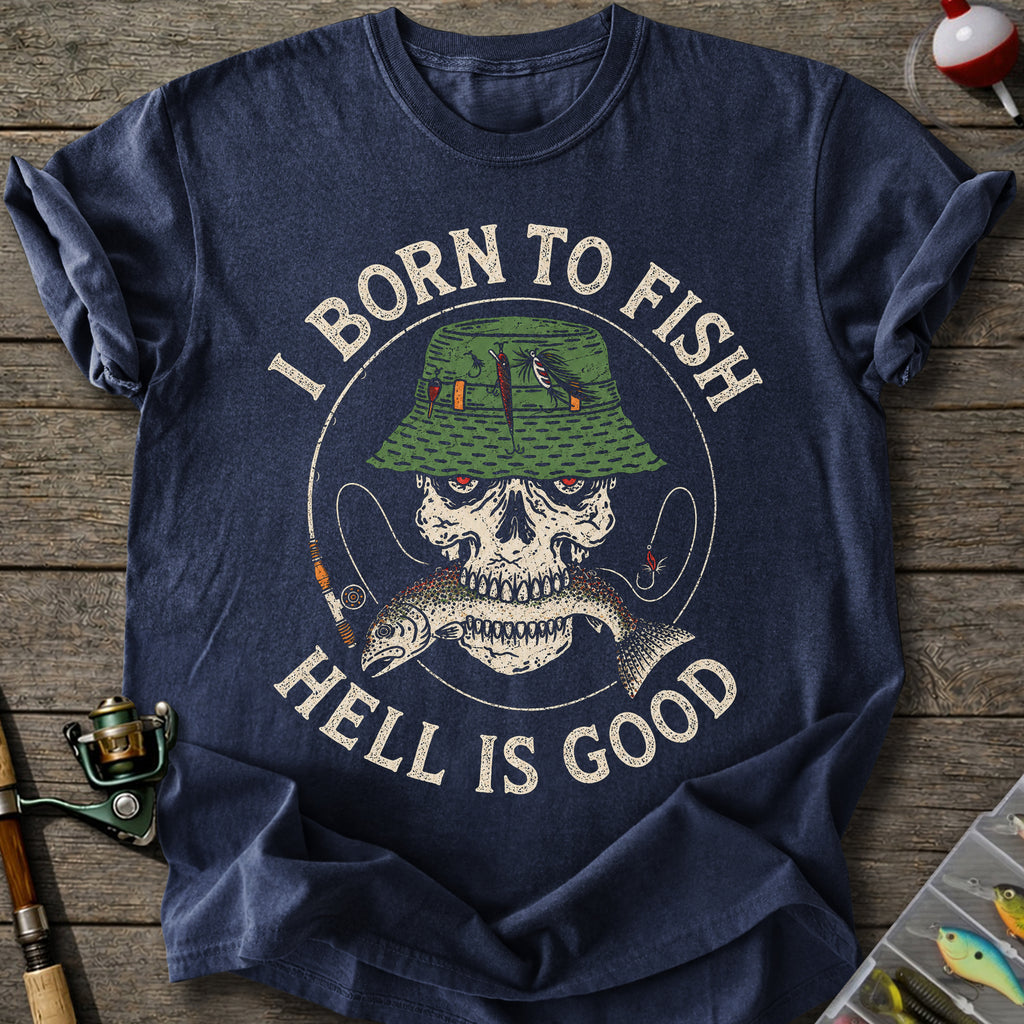 Fishing Skull T-Shirt