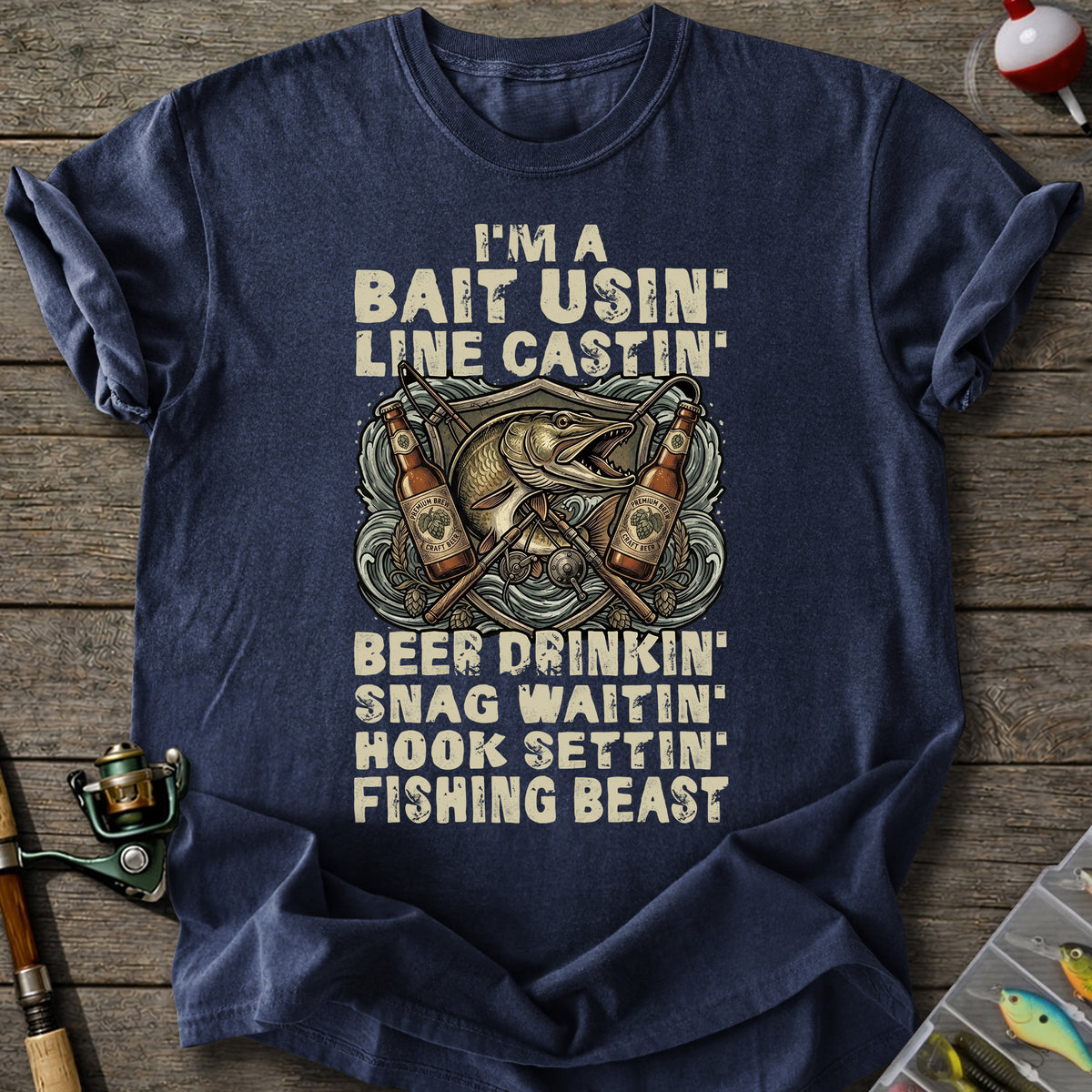 Fishing Beast T-shirt