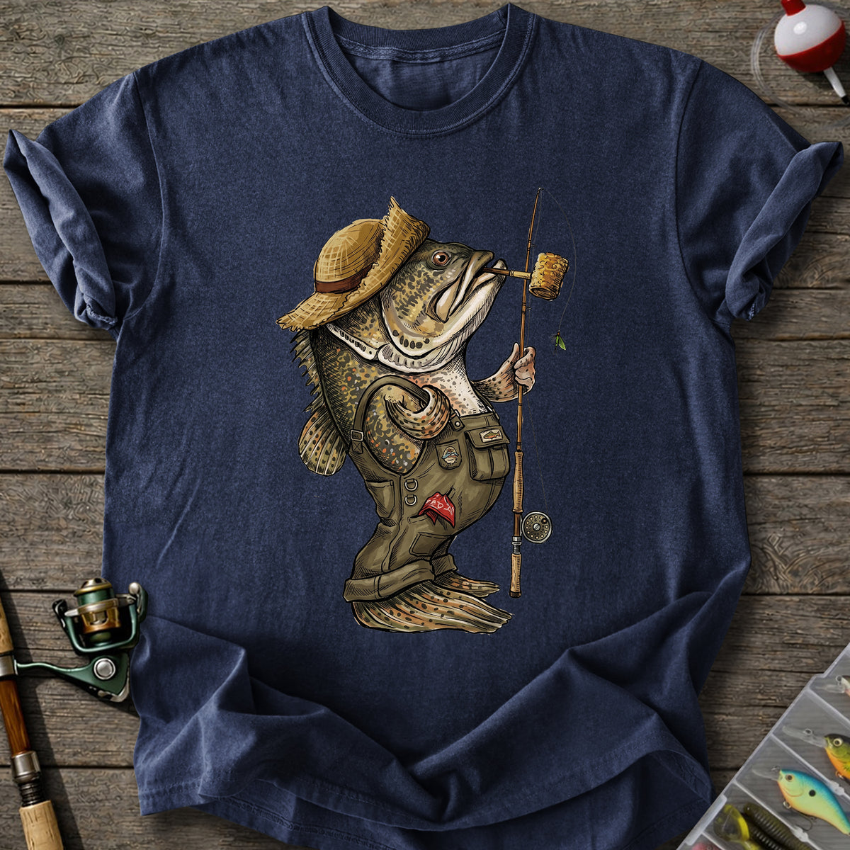 Fishing Bass Man T-Shirt