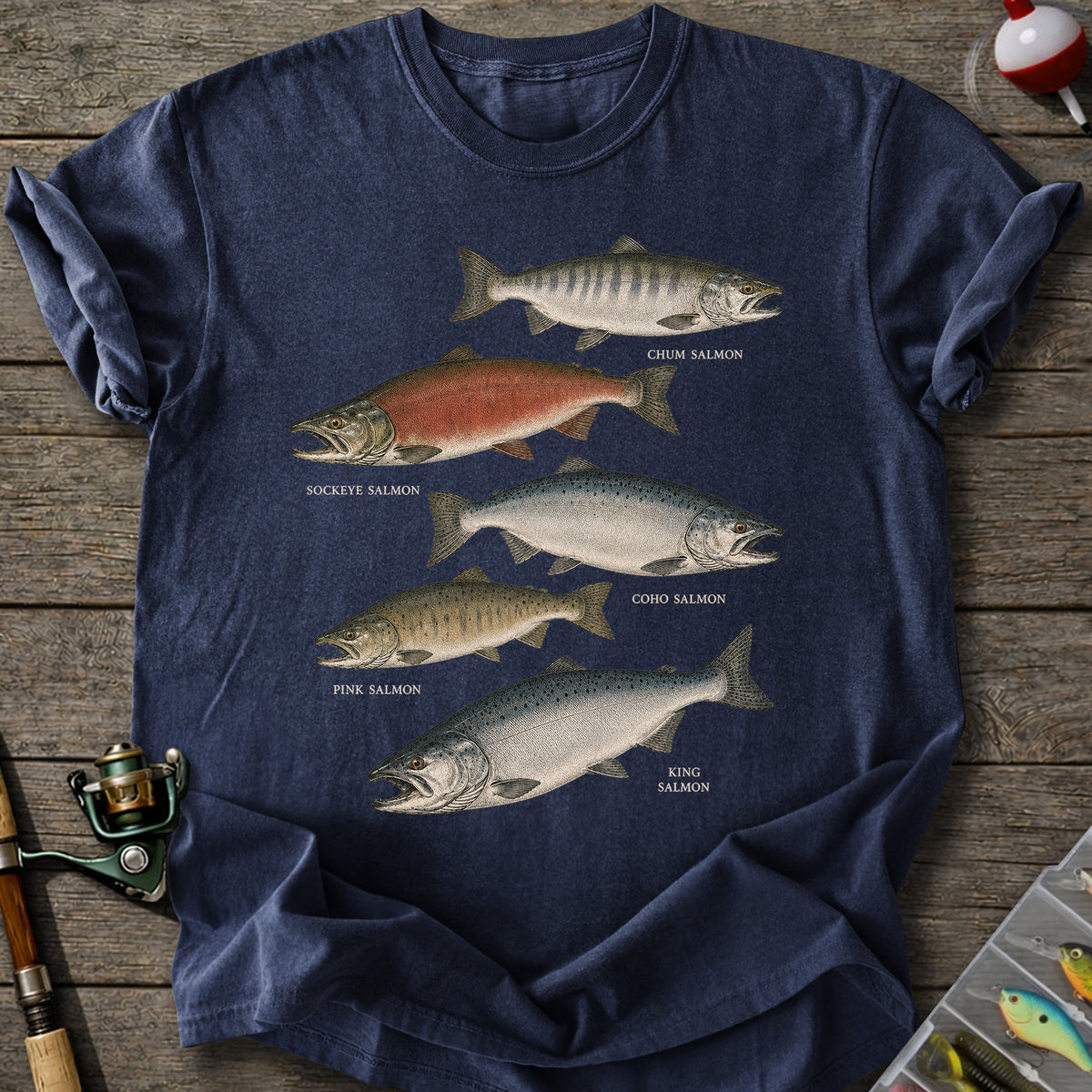 Salmon Species T-Shirt