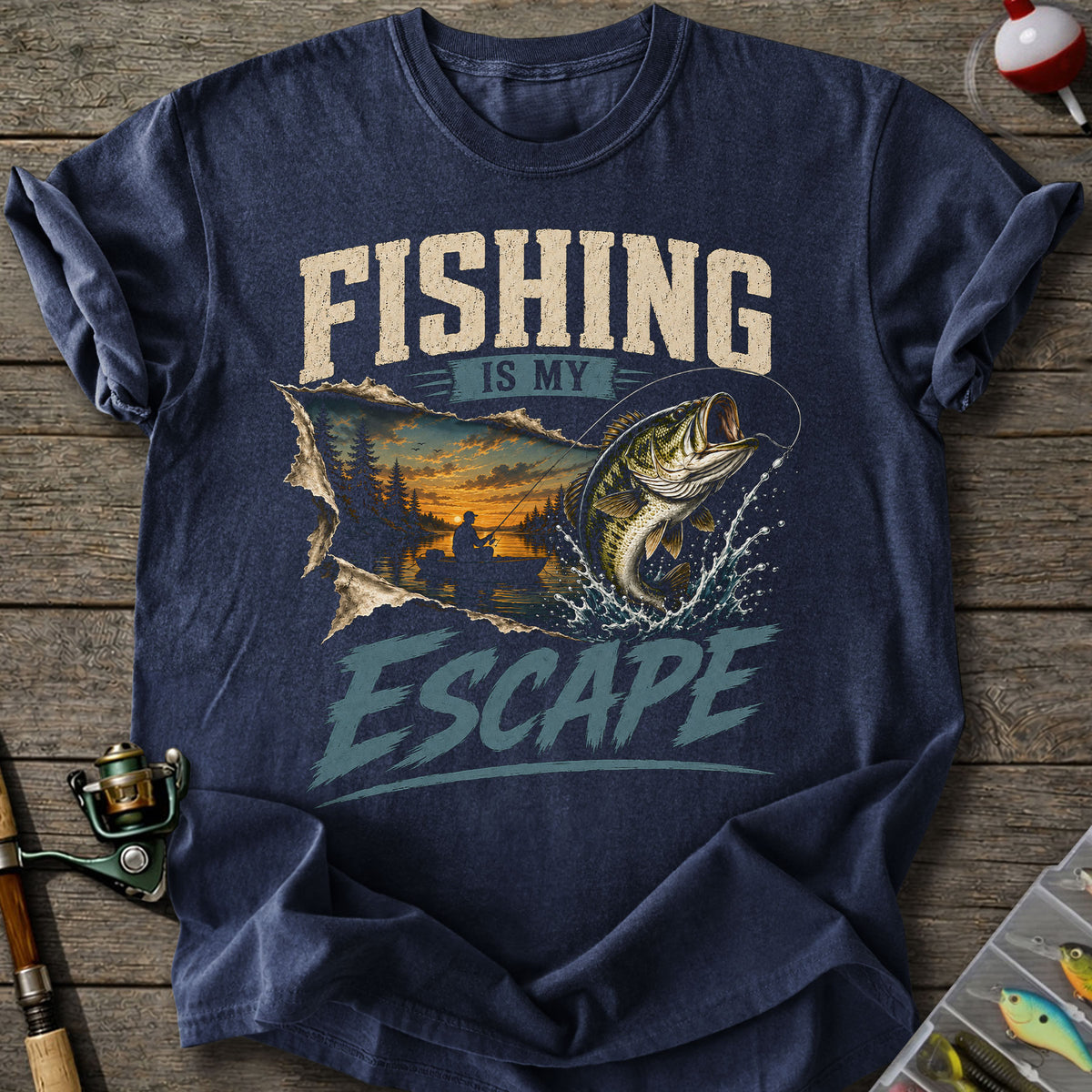 Fishing Escape T-Shirt