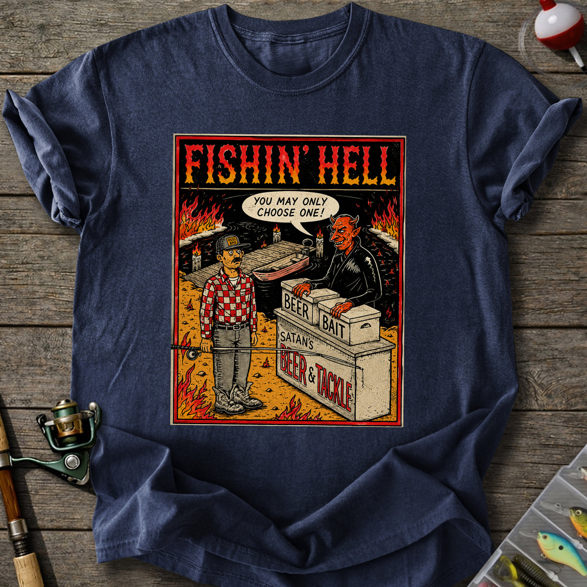 Fishing Hell T-shirt