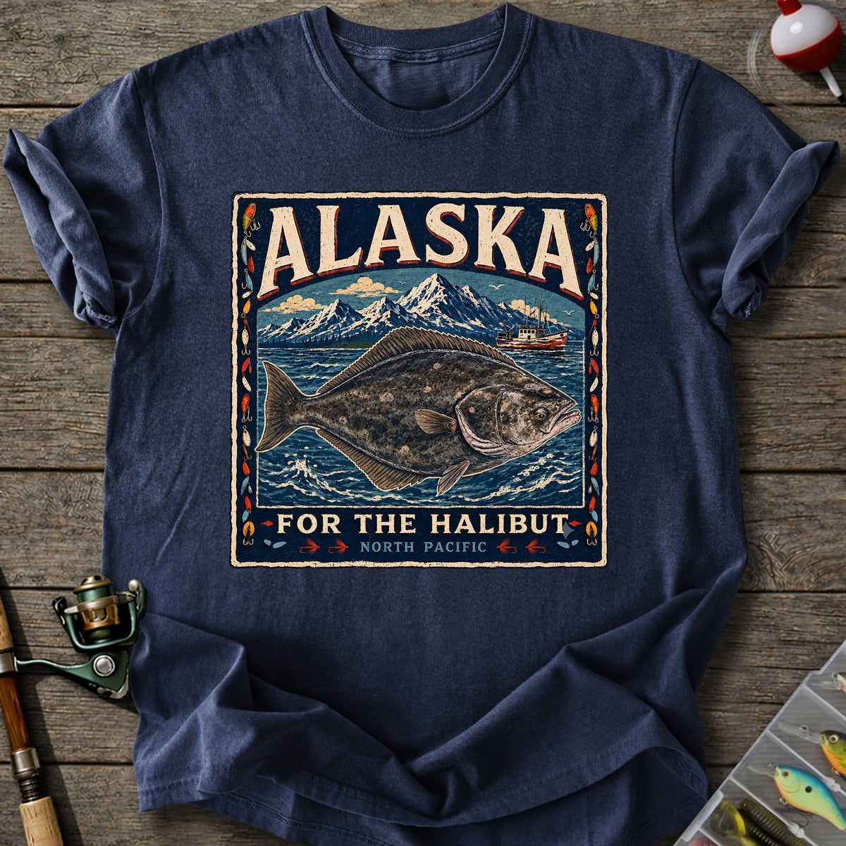 Alaska Halibut T-Shirt