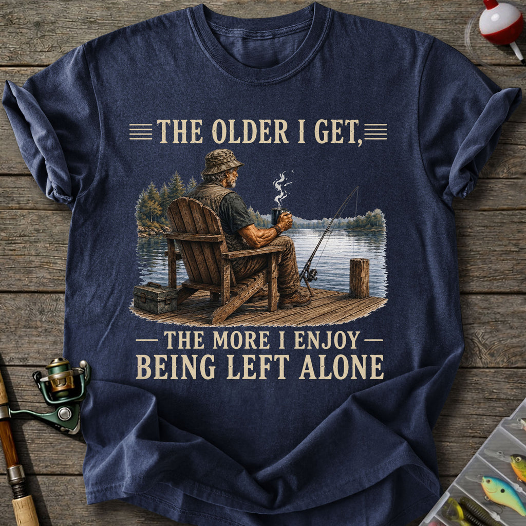 Left Alone Fishing T-Shirt