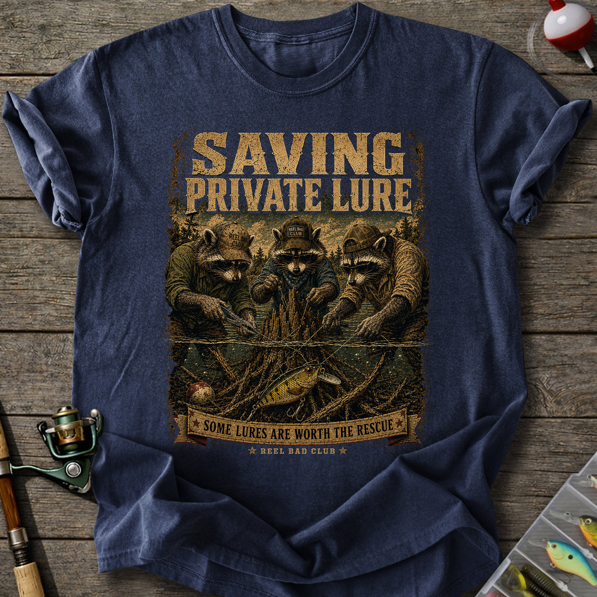 Save Private Lure T-shirt