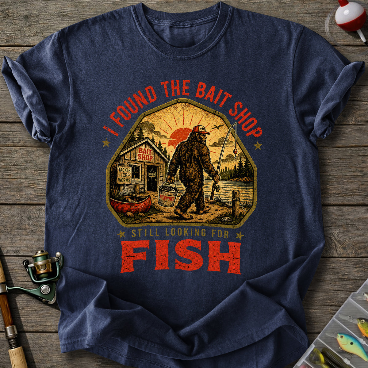 Bigfoot Bait Shop T-shirt