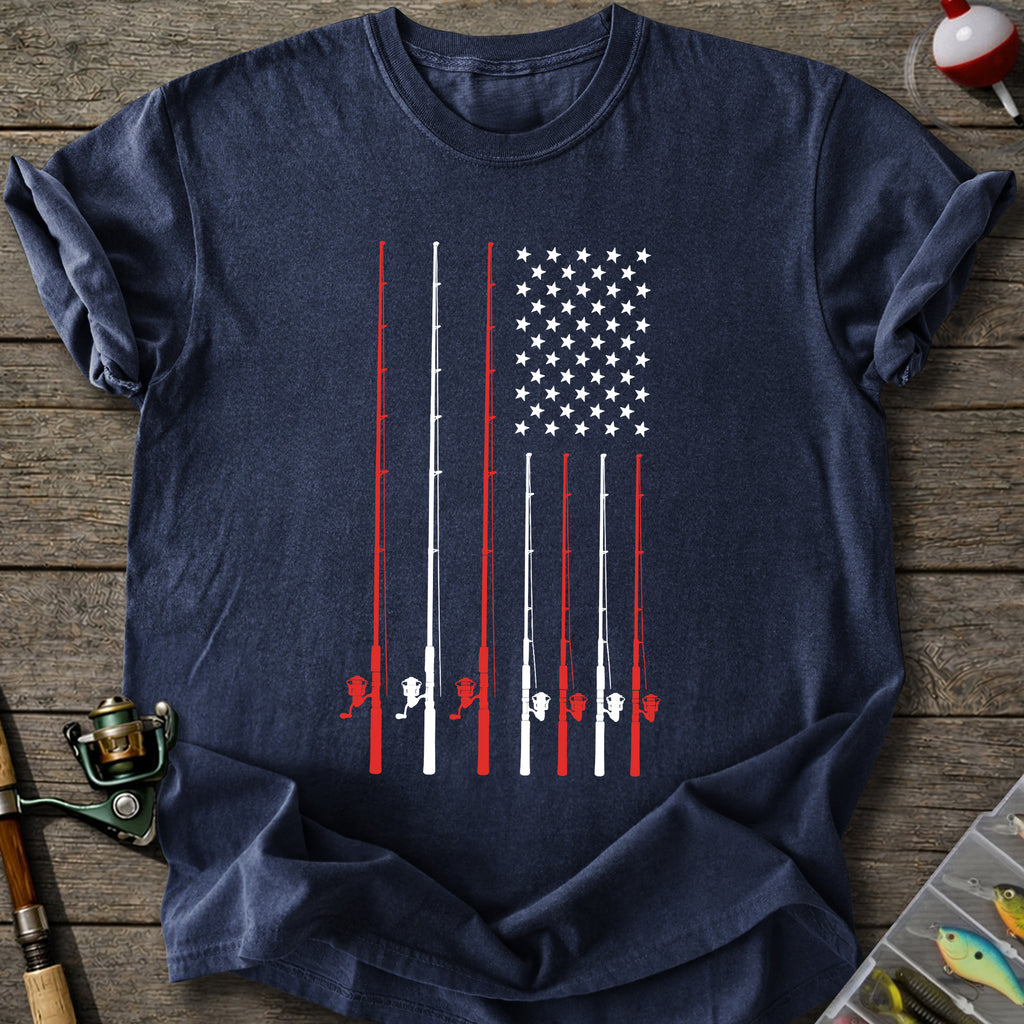 Fishing Flag T-shirt