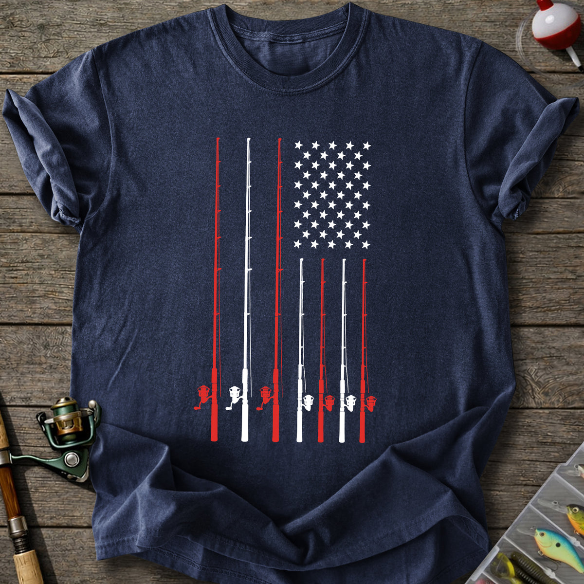 Fishing Flag T-shirt
