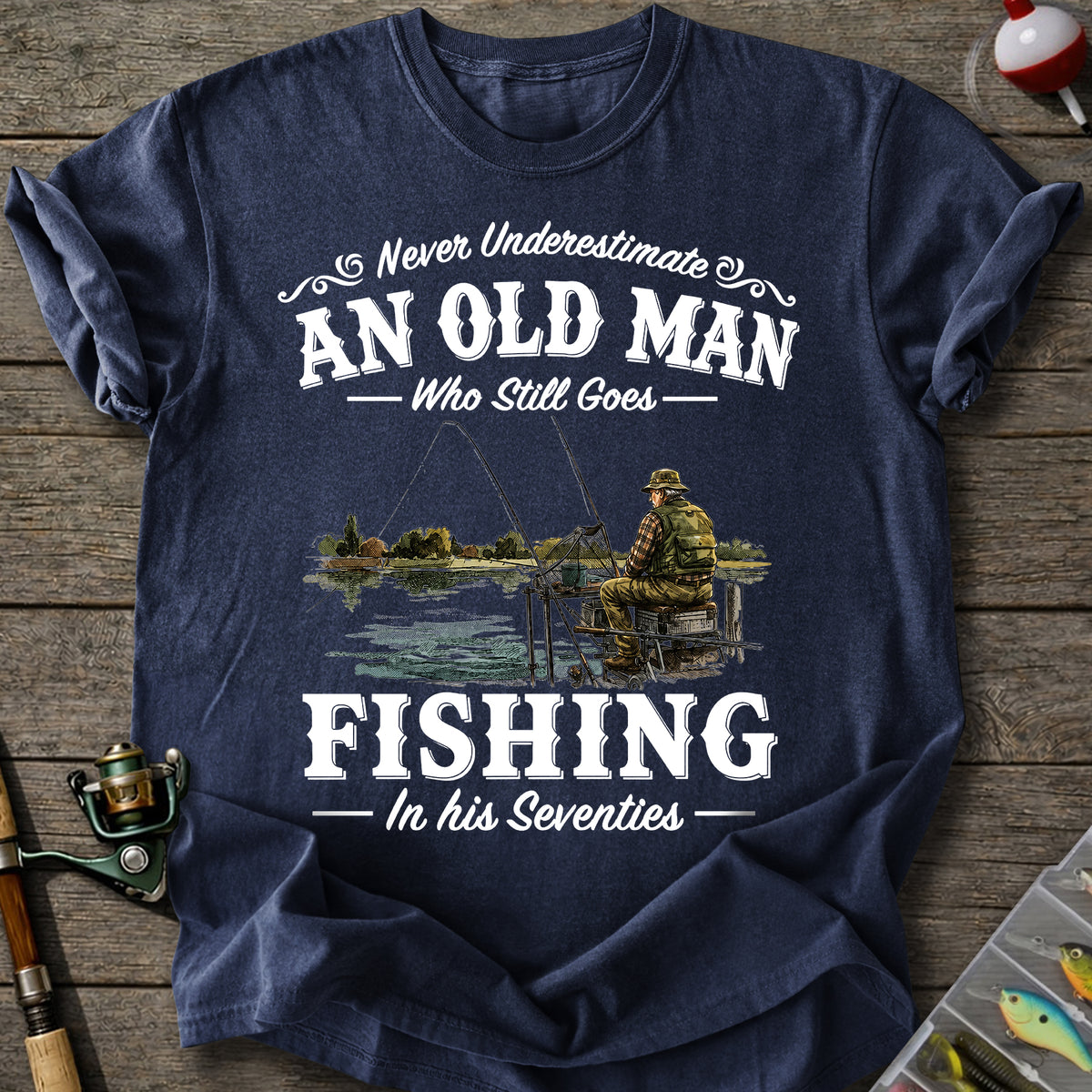 Seventies Fishing T-shirt