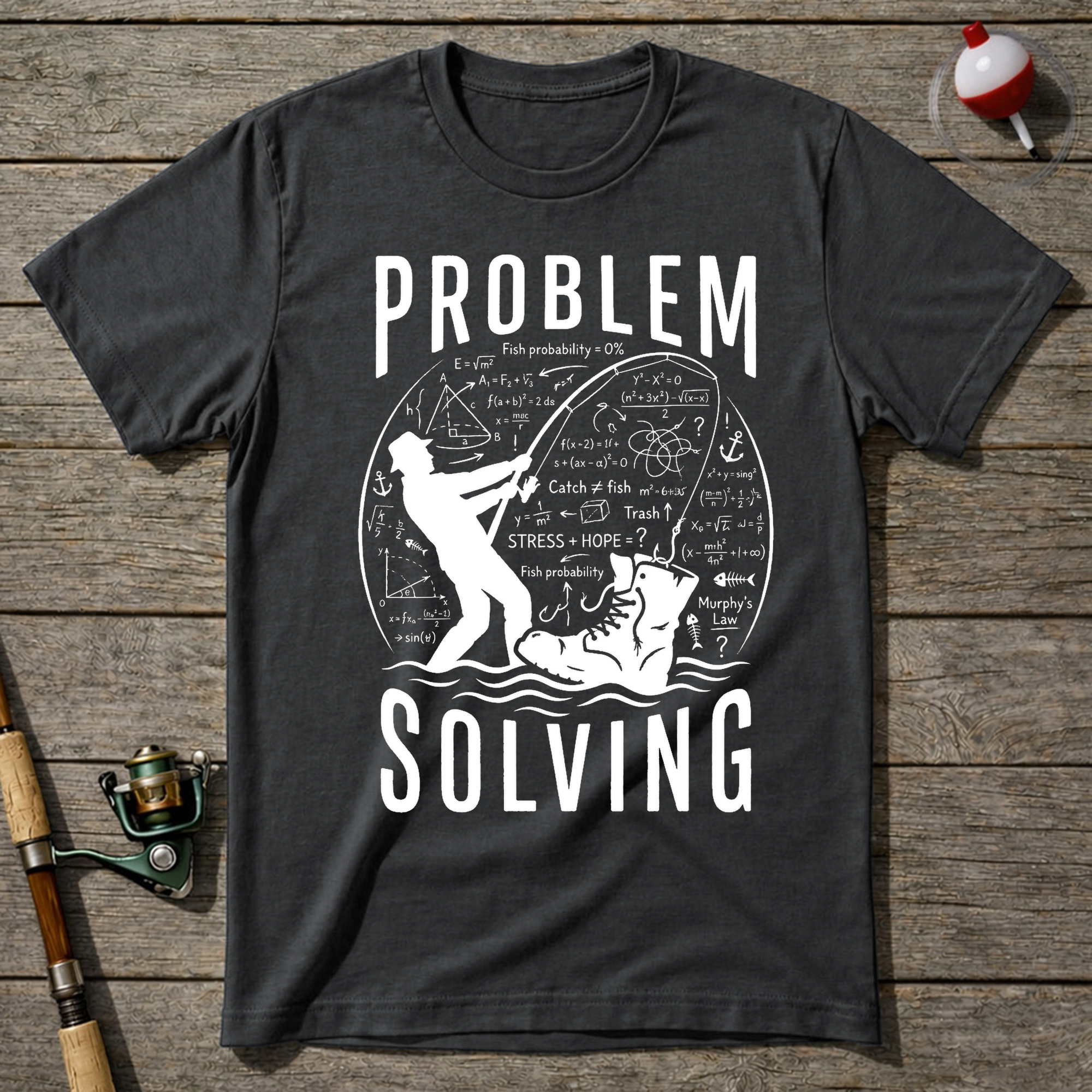 Problem Solving T-Shirt — Charcoal