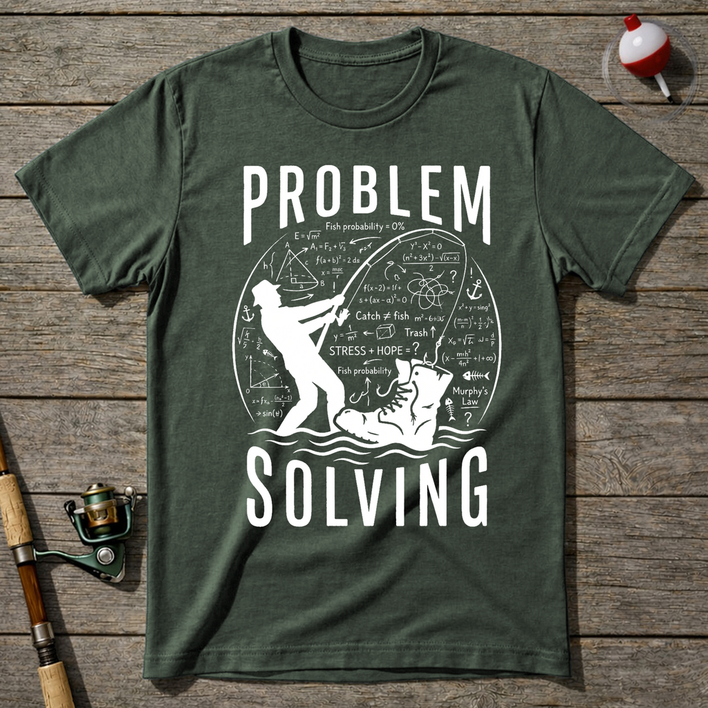 Problem Solving T-Shirt — Military Green