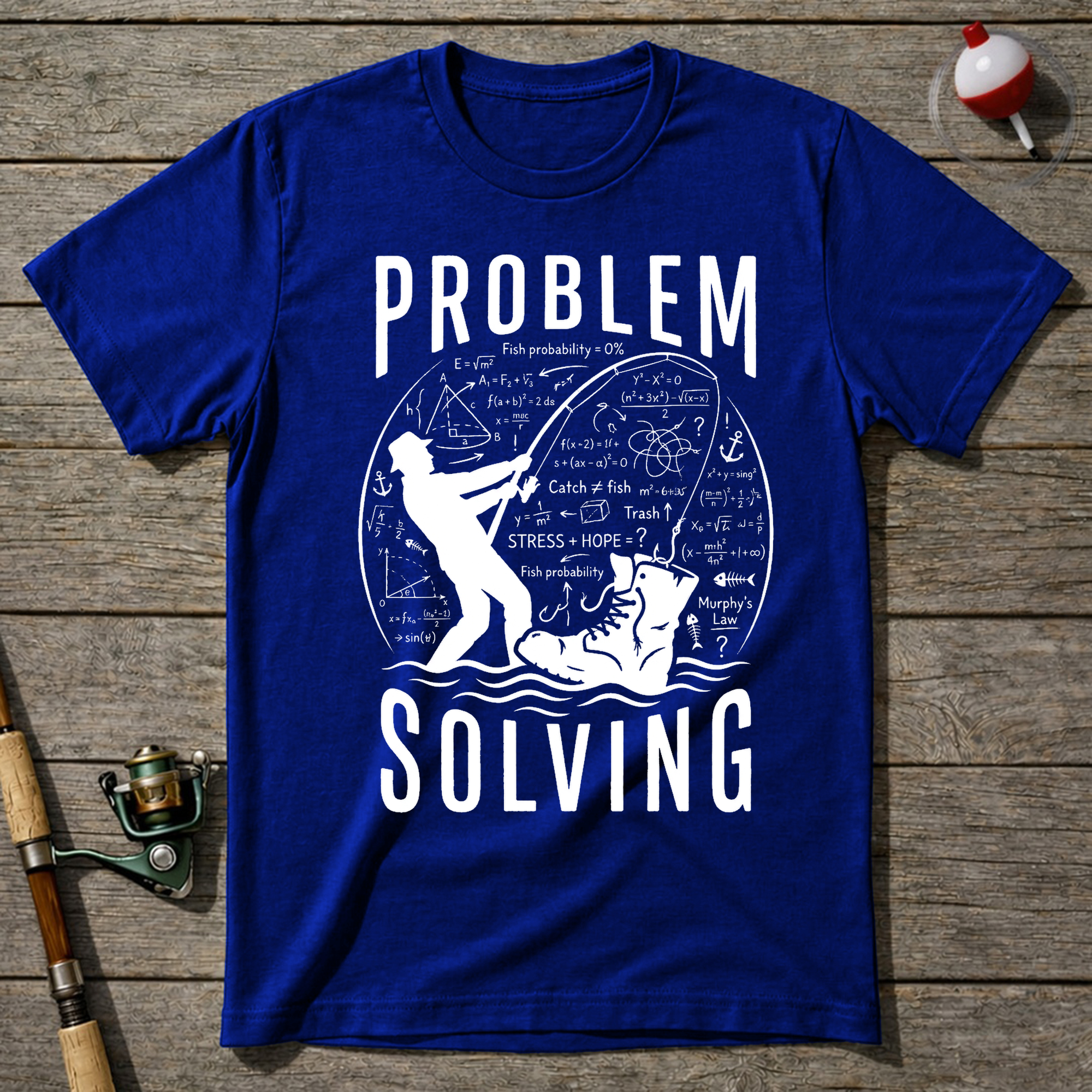 Problem Solving T-Shirt — Royal Blue