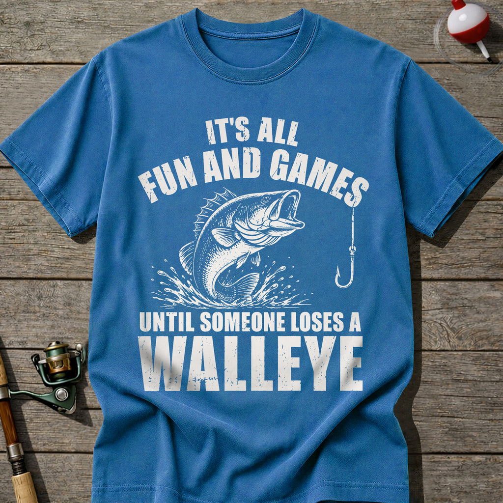 Funny Walleye Fishing T-shirt