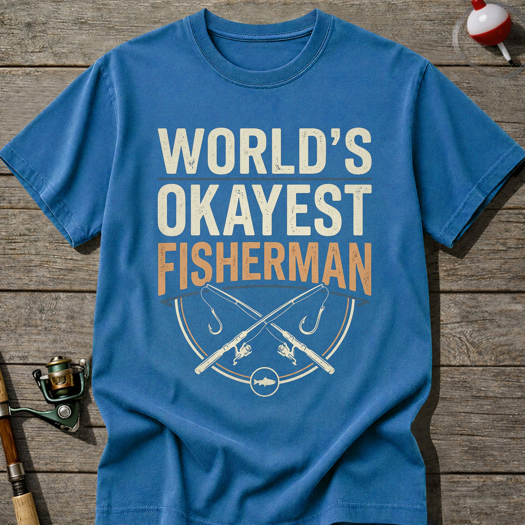 World’S Okayest Fisherman T-Shirt