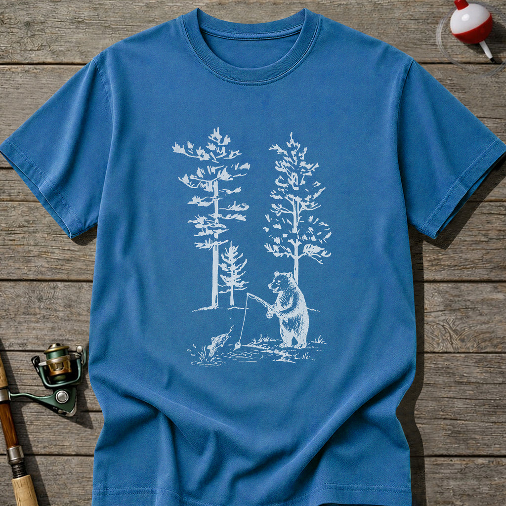 Solo Bear Fishing T-Shirt