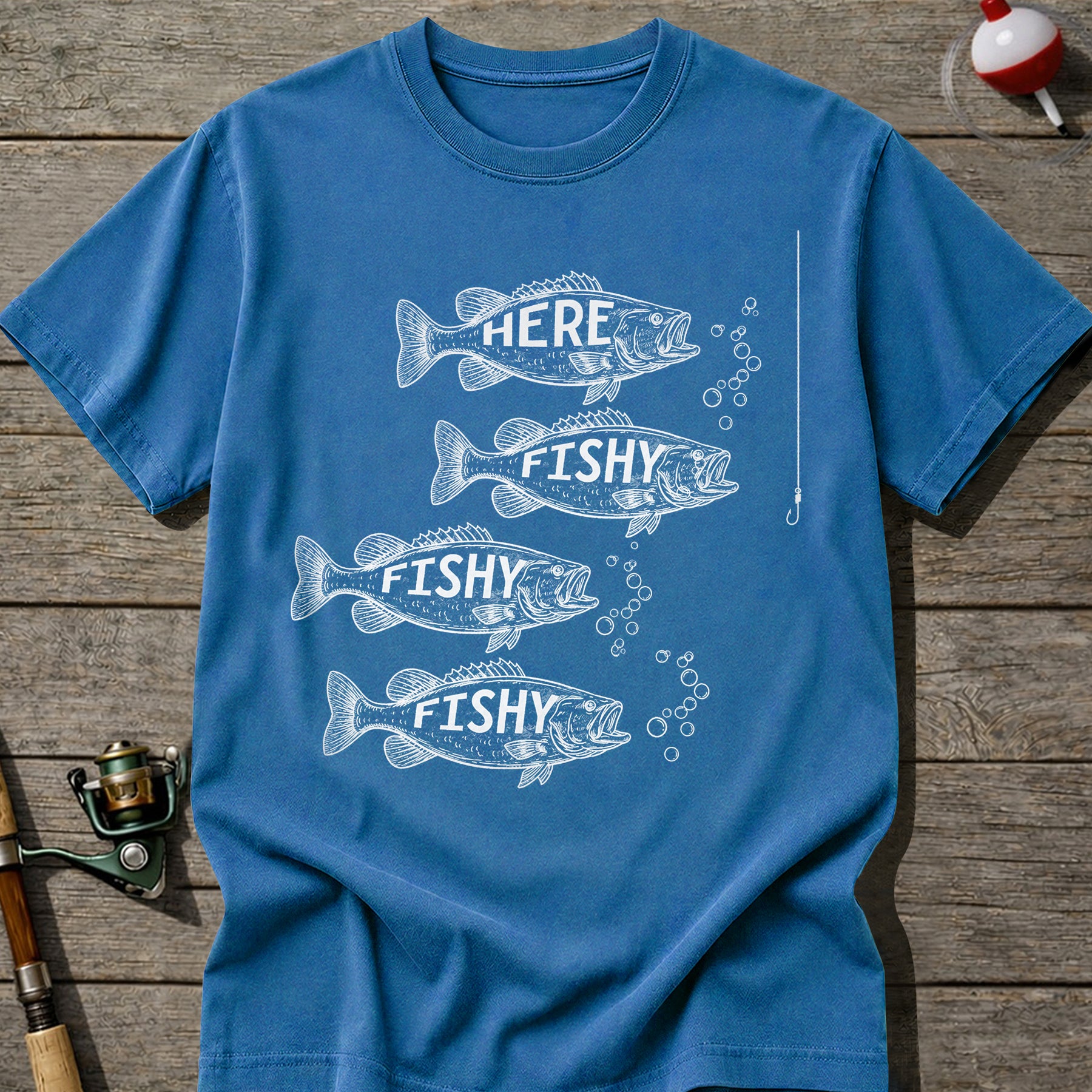 Here Fishy Fishy T-shirt