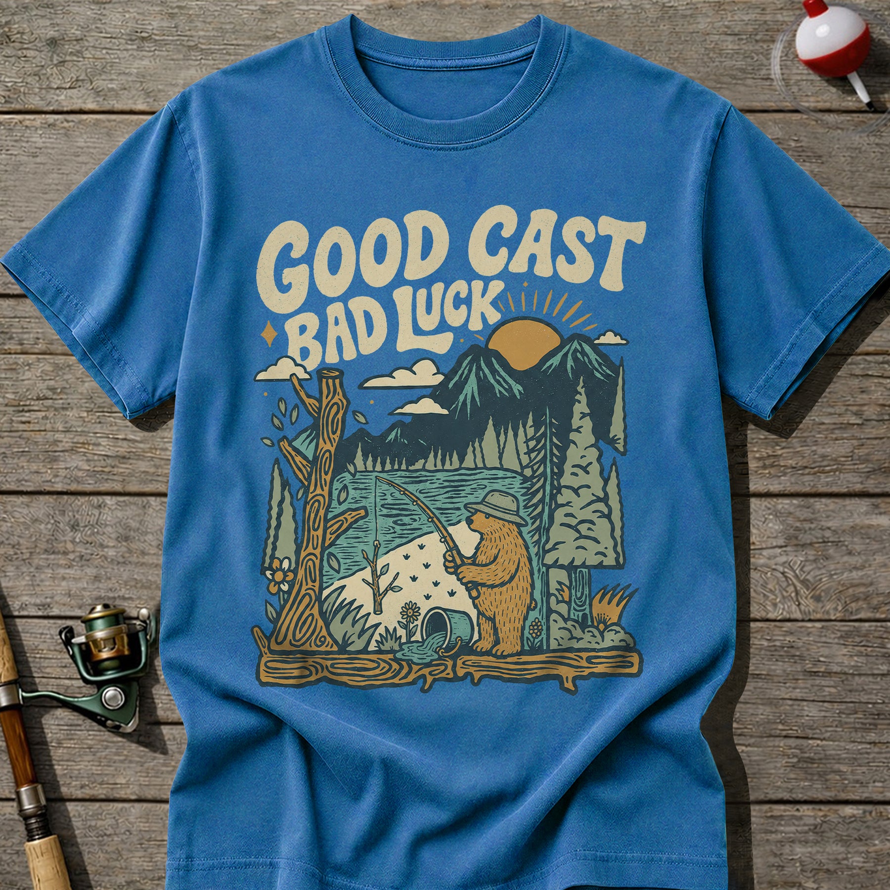 Good Cast Bad Luck T-Shirt