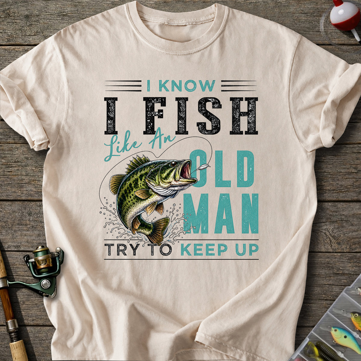 Old Man Fish T-Shirt