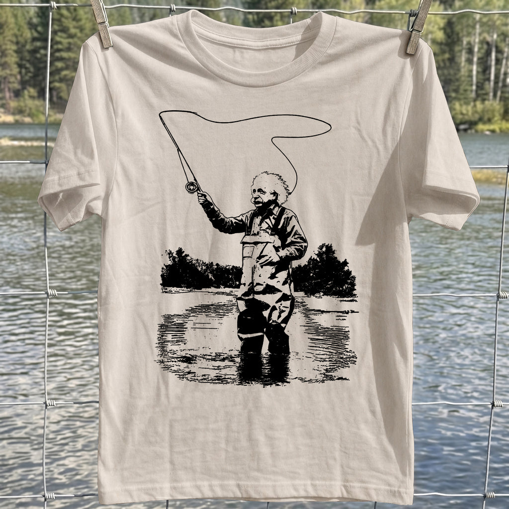 Einstein Fishing T-Shirt