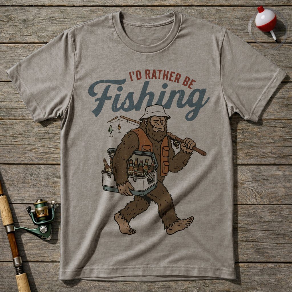 I'D Rather Be Fishing T-Shirt
