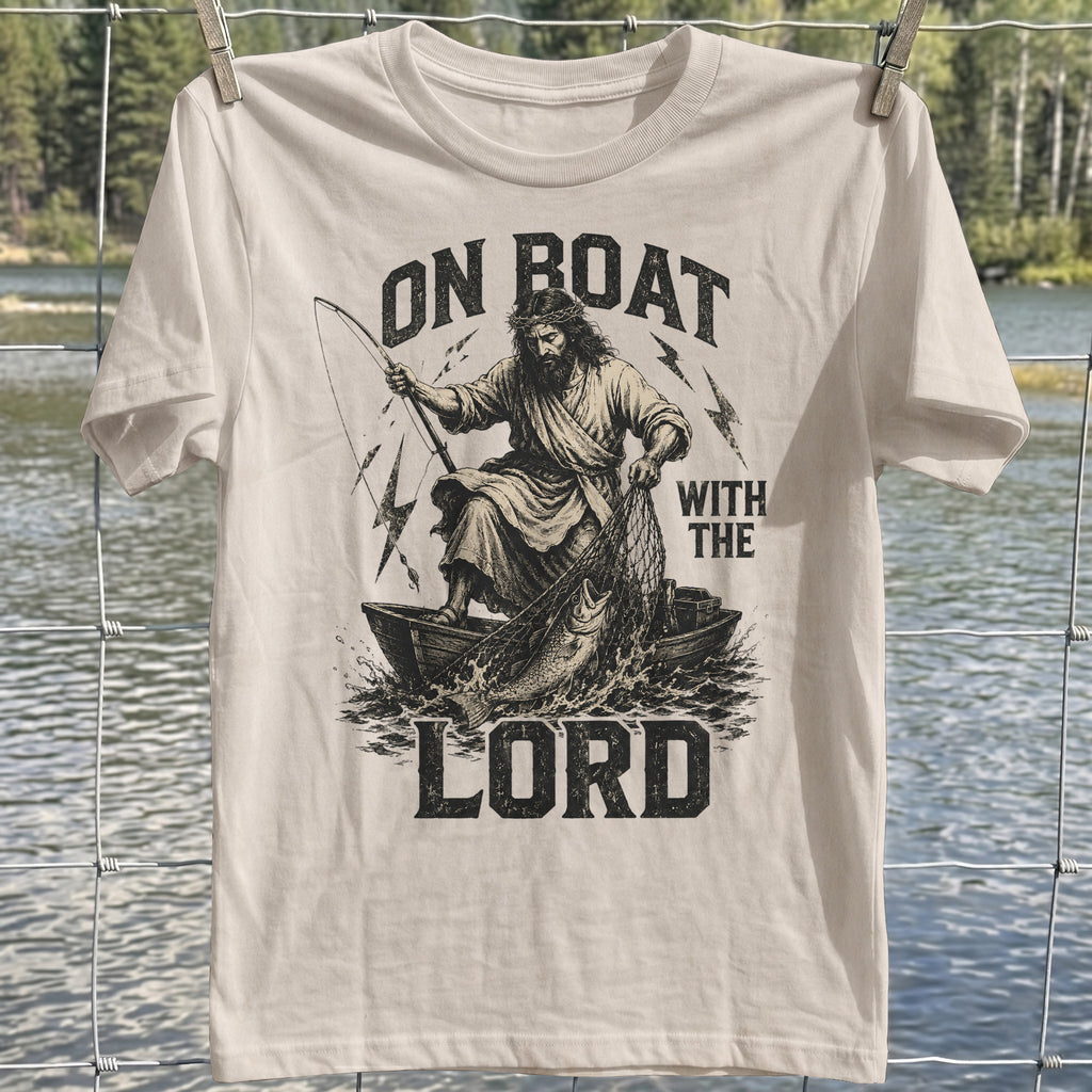 On Boat With the Lord T-shirt
