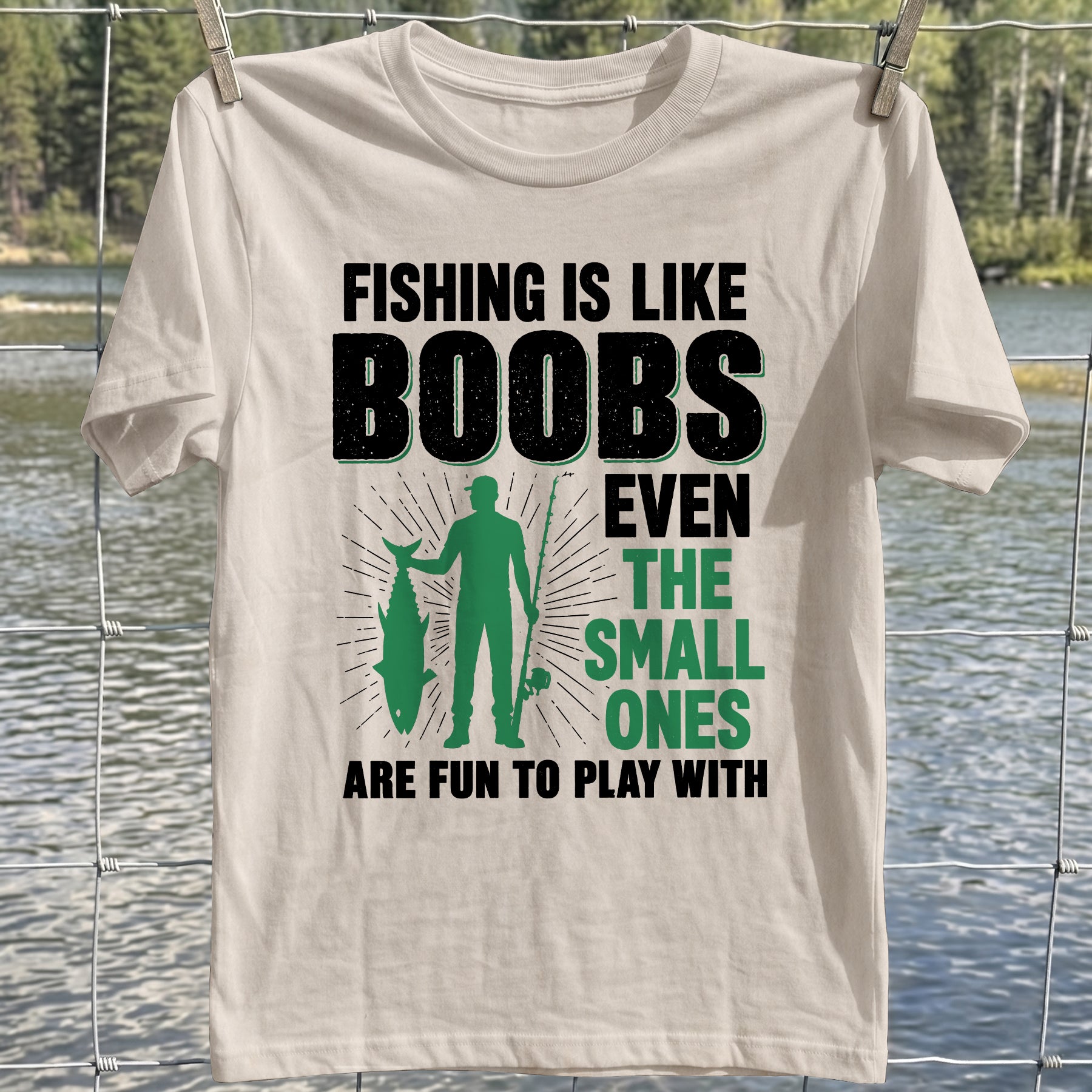 Fishing Boobs T-Shirt