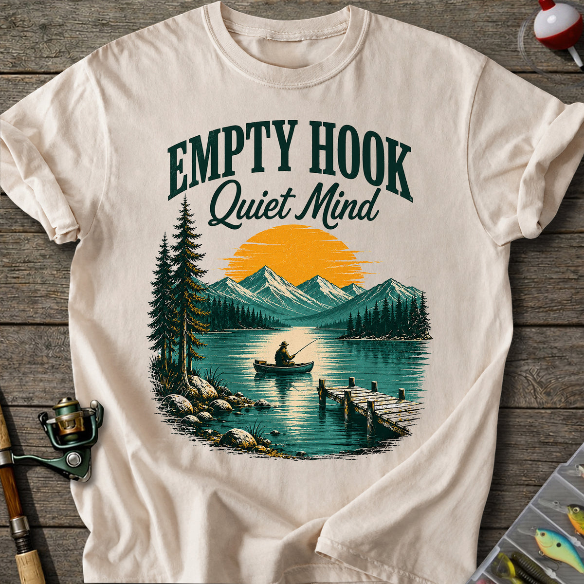 Empty Hook Quiet Mind T-shirt