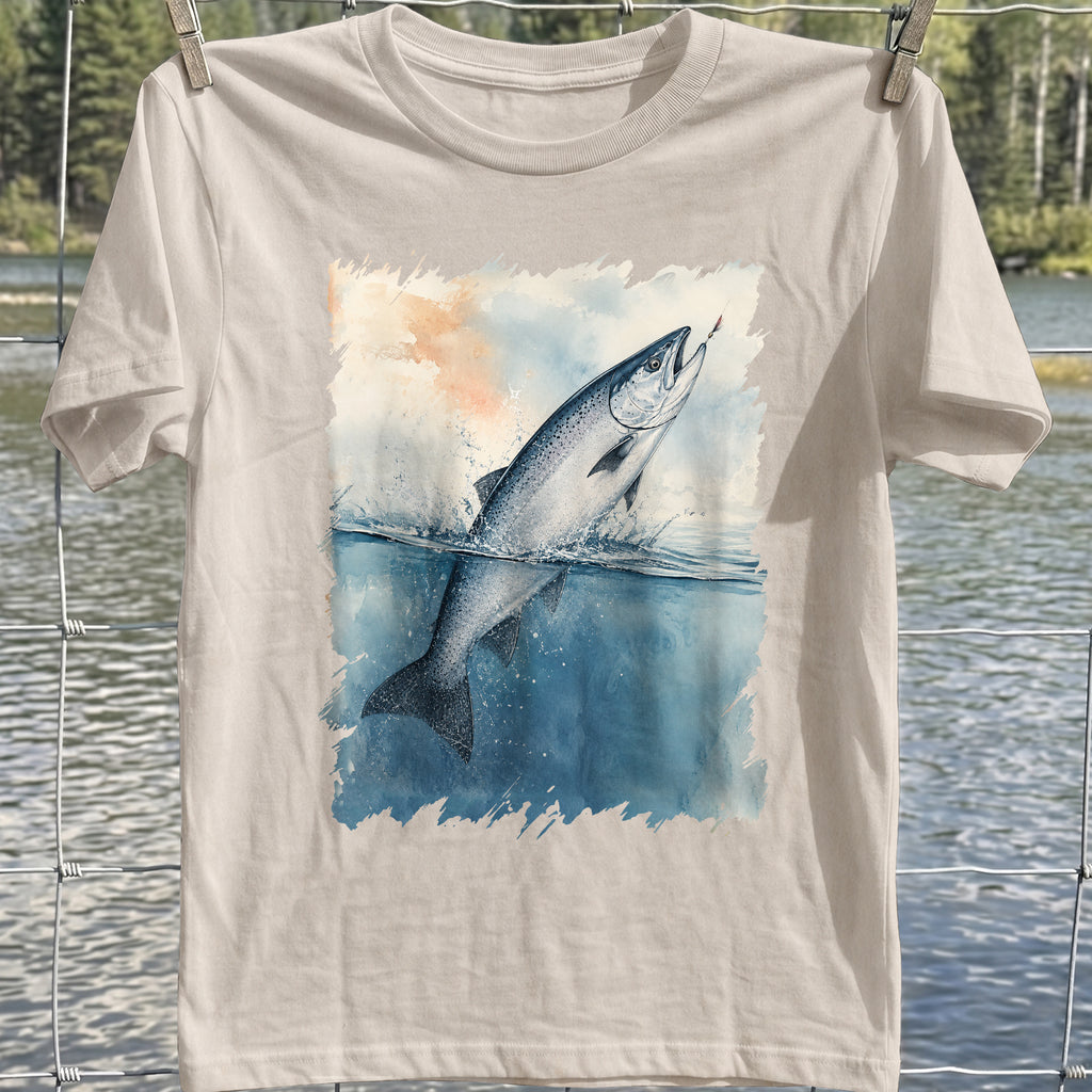 Leaping Salmon T-Shirt