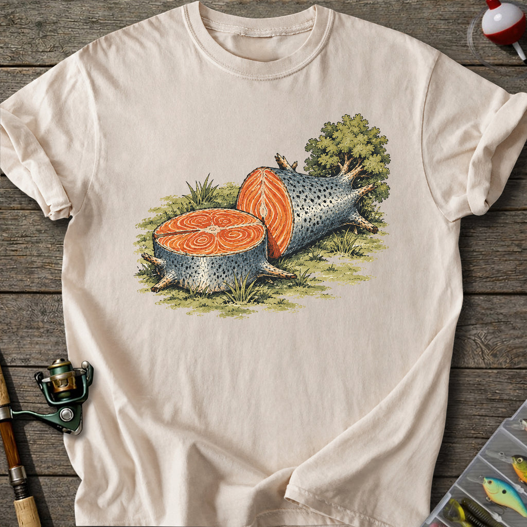 Salmon Log T-shirt