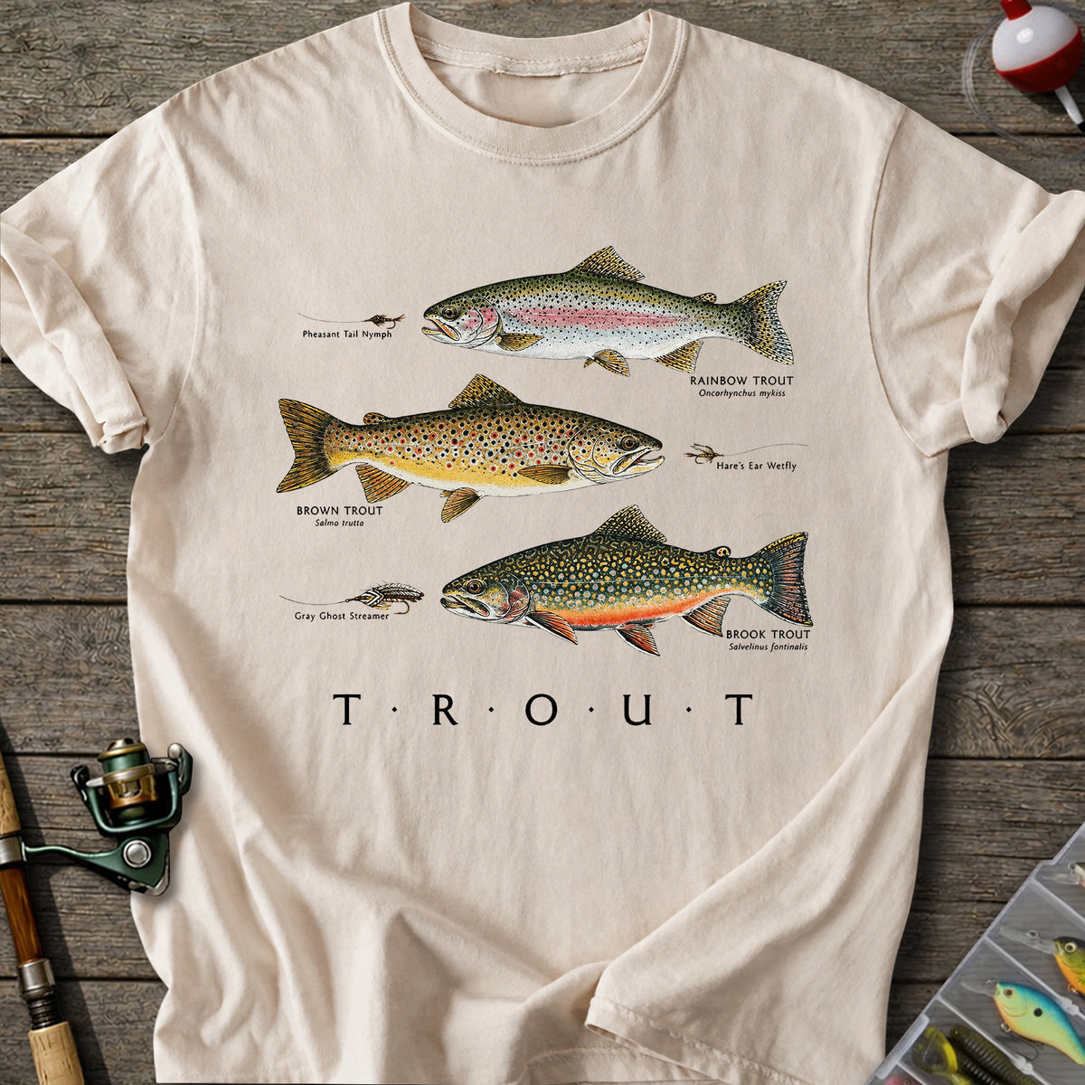 Trout Species Guide T-Shirt