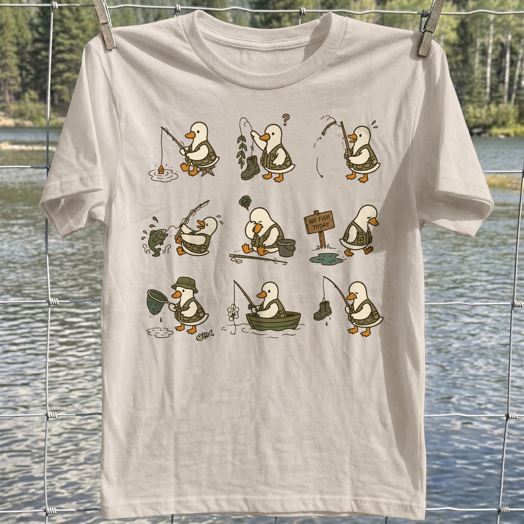 Silly Goose Fishing Tshirt