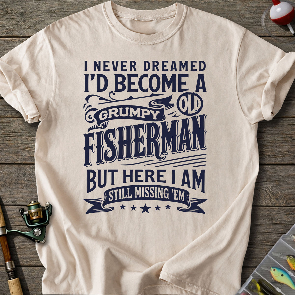 Grumpy Old Fisherman T-Shirt