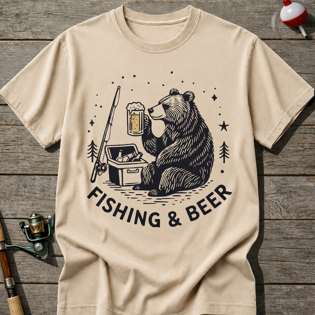 Fishing And Beer T-Shirt