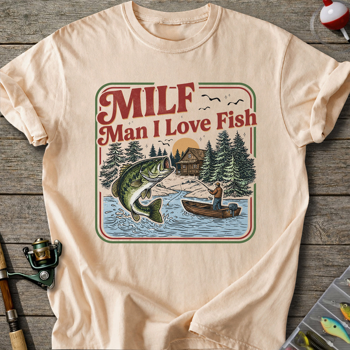 MILF Fishing Life T-Shirt