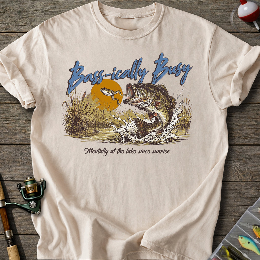 Bass-ically Busy Tshirt